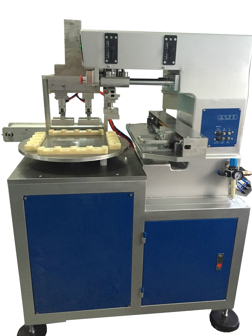 自動滾印移印機與三色自動旋轉移印機對比